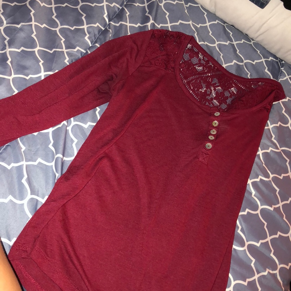 Half sleeve top